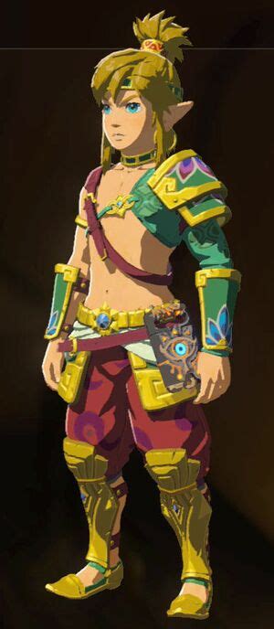 gerudo voe outfit totk|desert voe set gerudo.